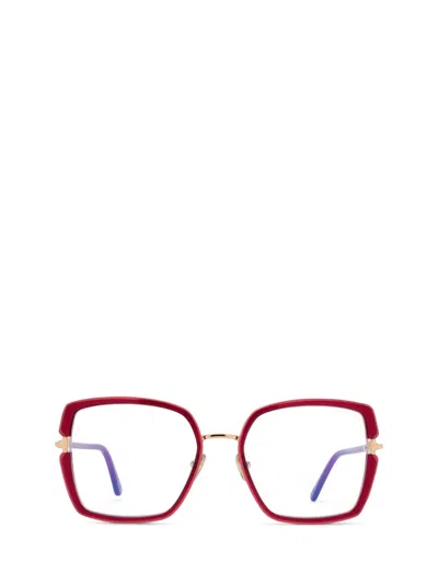 Tom Ford Full Frame Plain Mirror In Red