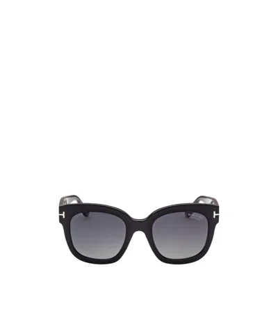 Tom Ford Full Frame Sunglasses In Black
