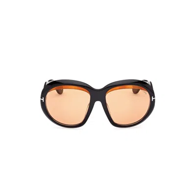 Tom Ford Full Frame Sunglasses In Black