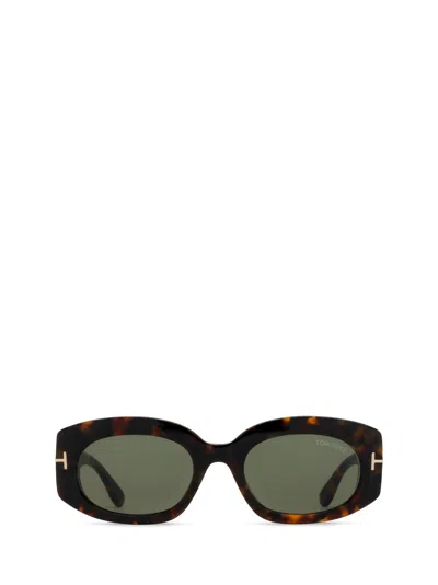 Tom Ford Full Frame Sunglasses In Animal Print