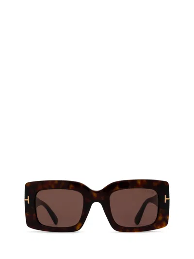 Tom Ford Full Frame Sunglasses In Brown