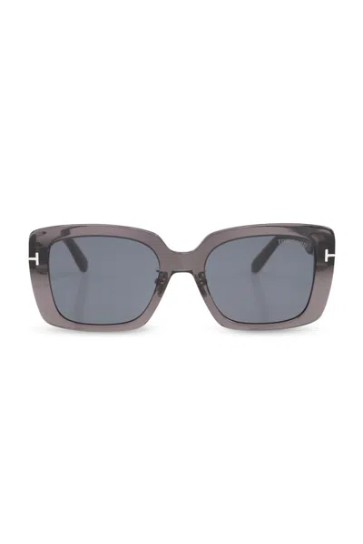 Tom Ford Full Frame Sunglasses In Blue