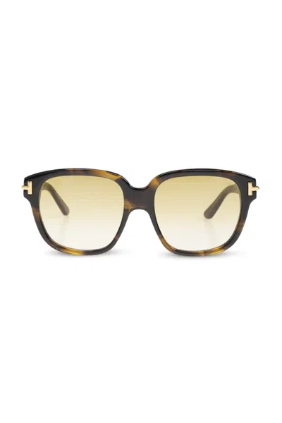 Tom Ford Full Frame Sunglasses In Brown