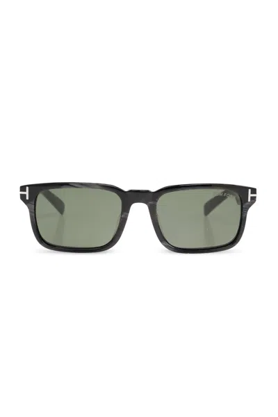 Tom Ford Full Frame Sunglasses In Green