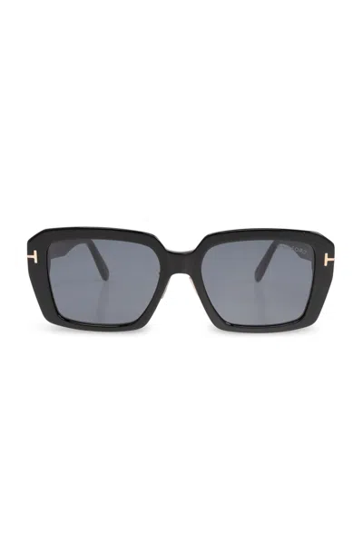 Tom Ford Full Frame Sunglasses In Gray