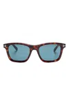 Tom Ford Full Frame Sunglasses In Blue