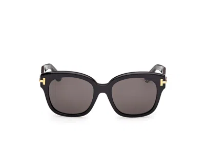 Tom Ford Full Frame Sunglasses In Gray