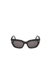 Tom Ford Athena Acetate Cat-eye Sunglasses In Black