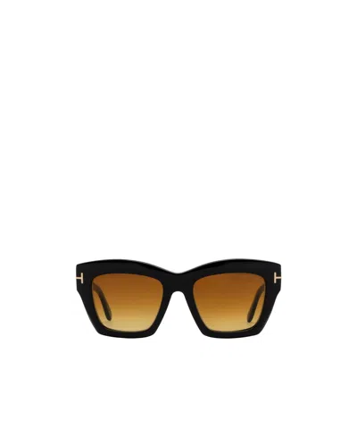 Tom Ford Full Frame Sunglasses In Black