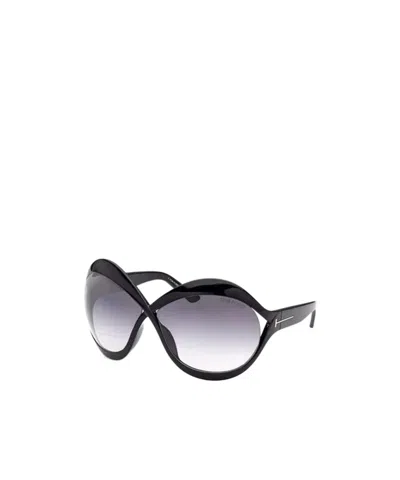 Tom Ford Full Frame Sunglasses In Black