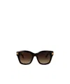 Tom Ford Full Frame Sunglasses In Black