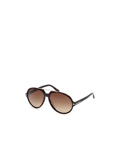 Tom Ford Full Frame Sunglasses In Black