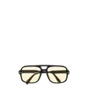 Tom Ford Tinted Pilot-frame Sunglasses In Yellow
