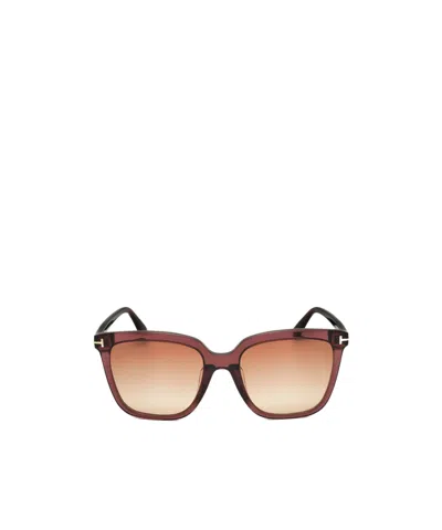 Tom Ford Full Frame Sunglasses In Brown