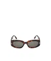 Tom Ford Full Frame Sunglasses In Gray