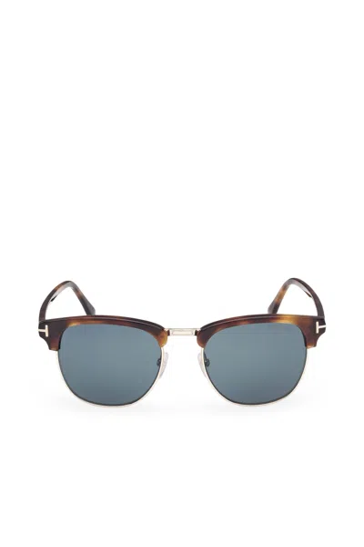 Tom Ford Full Frame Sunglasses In Gray