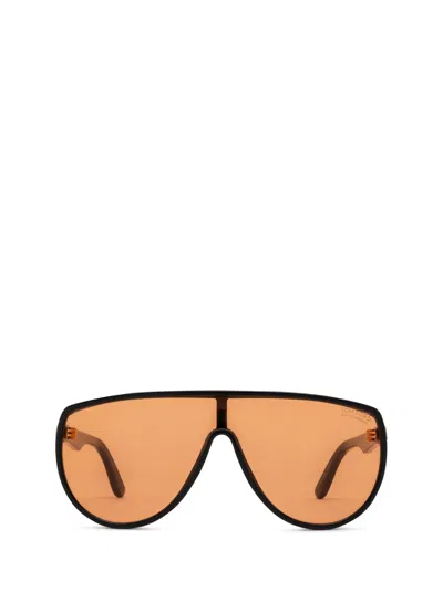 Tom Ford Black Orange Injectate Sunglasses
