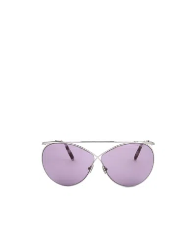 Tom Ford Full Frame Sunglasses In Purple