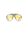 Tom Ford Full-frame Sunglasses In Yellow