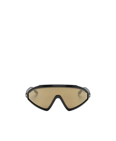 Tom Ford Full-framed Sunglasses In Nude