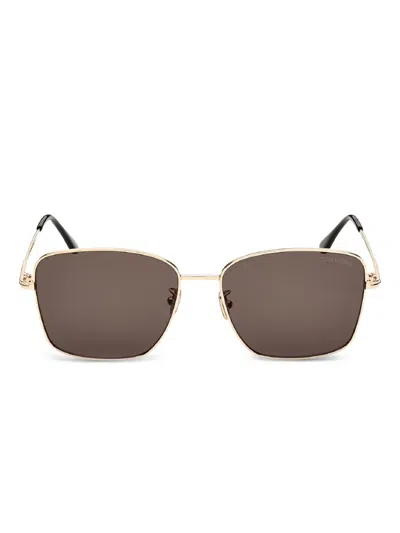 Tom Ford Full-rim Square-eye Sunglasses In Neutral