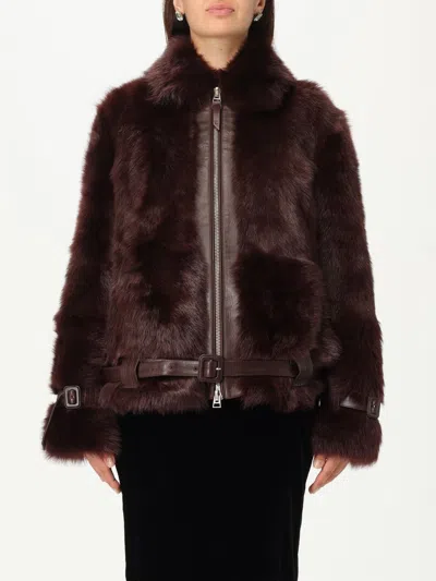 Tom Ford Fur Coats  Woman Color Brown