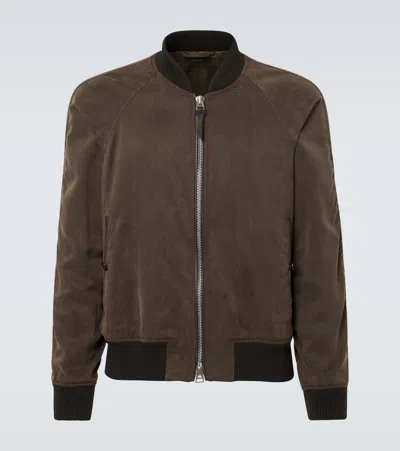 TOM FORD GABARDINE BOMBER JACKET