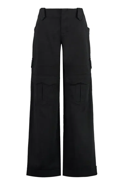 TOM FORD TOM FORD GABARDINE CARGO TROUSERS