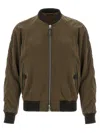 Tom Ford Ribbed Bomber Jacket With Button Accents