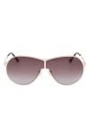 Tom Ford Oversized-frame Sunglasses In Brown