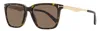Tom Ford Garrett Tortoiseshell Sunglasses In Brown