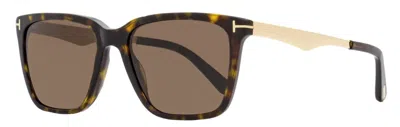 Tom Ford Garrett Tortoiseshell Sunglasses In Brown