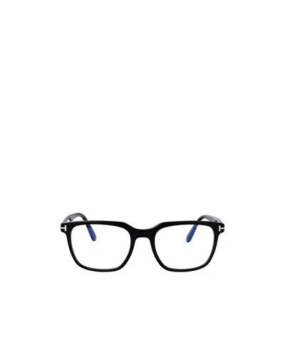 Tom Ford Geometric Flat Mirror In Black