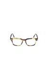 Tom Ford Geometric Flat Mirror In Brown