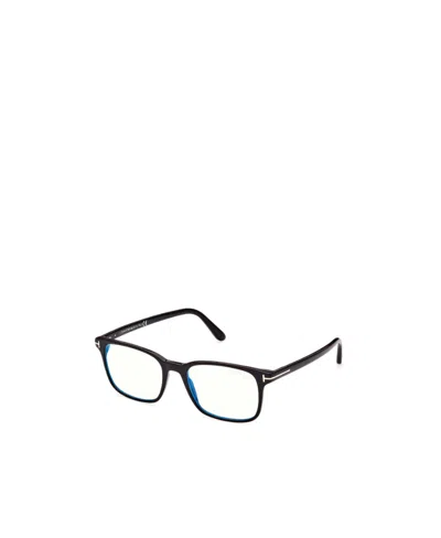 Tom Ford Geometric Frame Flat Mirror In White
