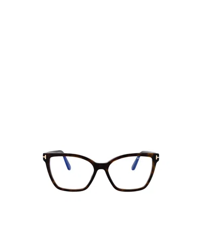 Tom Ford Geometric Frame Plain Mirror
