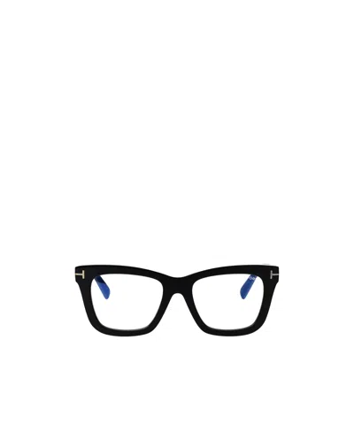 Tom Ford Geometric Frame Plain Mirror