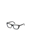 Tom Ford Geometric Frame Plain Mirror In Black