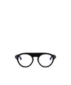 Tom Ford Geometric Frame Plain Mirror In Black