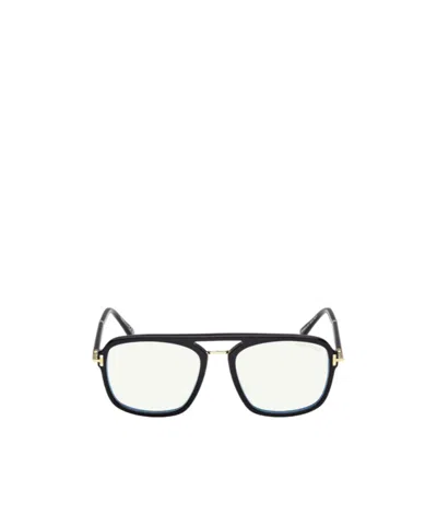 TOM FORD TOM FORD EYEWEAR PILOT FRAME GLASSES