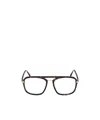 Tom Ford Geometric Frame Plain Mirror In Brown