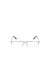 Tom Ford Geometric Frame Plain Mirror In Gray
