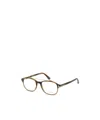 Tom Ford Geometric Frame Plain Mirror In Brown