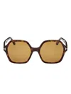 Tom Ford Geometric-frame Sunglasses In Multi