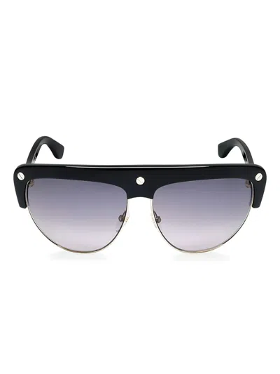 Tom Ford Geometric-frame Sunglasses In Black