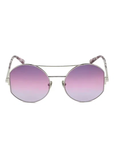 TOM FORD GEOMETRIC-FRAME SUNGLASSES