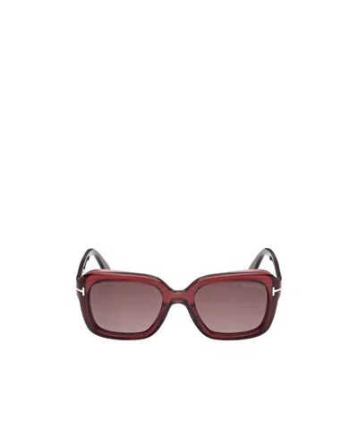 Tom Ford Geometric Frame Sunglasses