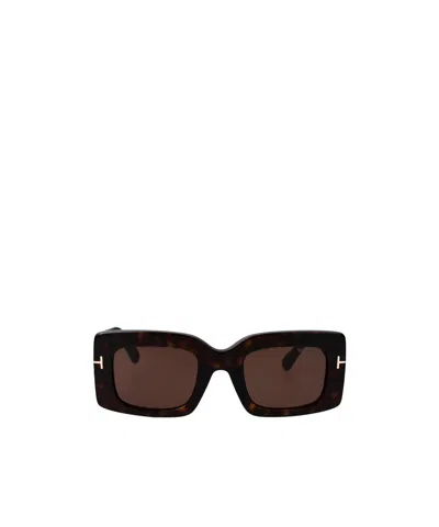 Tom Ford Geometric Frame Sunglasses