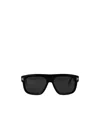 Tom Ford Geometric Frame Sunglasses In Black