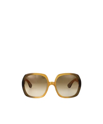 Tom Ford Geometric Frame Sunglasses In Neutral